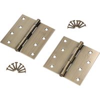 Universelles Scharnier 100 x 100 x 2,2 mm, patiniert, 2er-Set