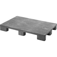 Palette Europe en plastique 1200x800mm – Charge max 5000kg – Pour chariots élévateurs – Température -30°C à +70°C – Certeo
