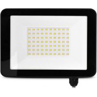 Projecteur LED Plat AC220/240V 50W 4000lm 110° Étanche IP65 197mmx218mm - Blanc Chaud 3000K