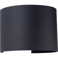 APPLIQUE GANDALF LED NERO 2X5W 4000K IP54