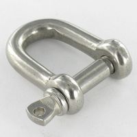 Manille Droite à Piton à Oeil Inox A4 Diamètre 14-100 pièces