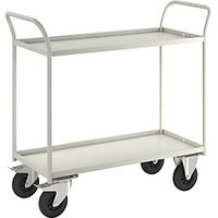 Kongamek Carrello di servizio KM41 2 ripiani con alzatina
