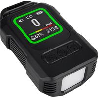 Mount CO2 Detector Portable Air Monitor Tool with Rechargeable Battery for Outdoor Industrial Mount Detector
