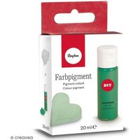 Pigment coloré pour béton - Rayher - Vert pin - 20 ml - Création personnalisée - Poudre colorante