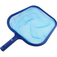Produits d'entretien pour piscine / Râteau à feuilles professionnel pour piscine, maille fine / Écumoire de piscine (bleue)
