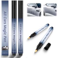2PCS Stylo Peinture Voiture, Anti Rayure Voiture Carrosserie Stylo pour la Réparation des Rayures Sur la Peinture Automobile, Stylos Anti Rayures Voitures, Compatible Toutes Couleurs De