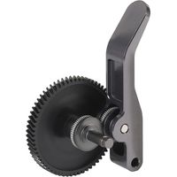 Engrenage d'extrudeuse pour Imprimante 3D Bambulab A1/A1 Mini en Acier Trempé, Accessoires d'imprimante 3D Arbre Intégré, Performances Durables et Durée de Vie Prolongée, Noir