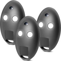 Telecomando Cancello, 3 pezzi 433 MHz Telecomando Compatibile con BFT MITTO2, 2 canali, Rolling Code per cancelli automatici