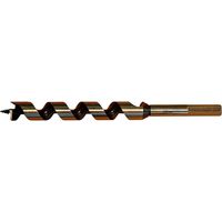 Mèche bois de charpente à spirale unique D. 36 x Lu. 385 x Lt. 460 mm x Q. 6 pans - FS360460 - Labor