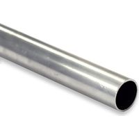 Tube aluminium Ø 30 mm – Longueur 100 cm – Épaisseur 1,5 mm – Résistant aux intempéries et à la rouille – Pour structures tubulaires – Creatube