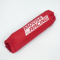 Schutzbalg für Stoßdämpfer rot moose für Quads Länge: 374mm