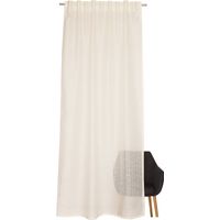 SCHÖNER WOHNEN Tenda trasparente con passanti MESHWORK - 1 pezzo 130x250 cm, crema