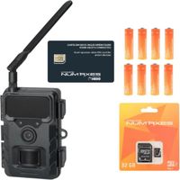 Pack 1 piège photographique cellulaire PIE1150 + 8 piles AA + 1 carte mémoire 32