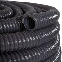 HOLZBRINK Tuyau d'Aspiration et de Refoulement 25 mm (1’’), Tuyau Spiralé en PVC Renforcé pour Etangs, Longueur: 15 m, HVS-02-15