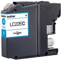 Brother LC-22EC cartouche d'encre 1 pièce(s) Original Cyan