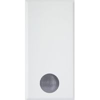 Pulsante con gemma luminosa 1 modulo Bianco Whitek S44 Ave 446005SL