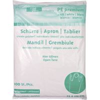medical care & serve 1005100 Grembiule monouso 75x125 cm VE 100 Bianco