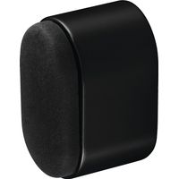 hermeta Wandtürpuffer 4700/4702/4704 Alu.schwarz elox.L.25mm - 4700-18E