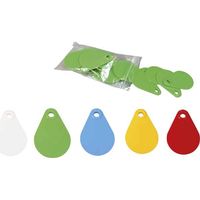 Crotal collar flexible verde blanco (25 uds.) AKROH 399052000005