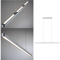 Paulmann Lento Pendell 79900 Luminaire à suspendre LED chrome (mat)