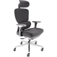 CLOUVOU Ergonomic Office Chair – ProSeat – Gaming Chair for Adults – Breathable Backrest – Black – up to 150 kg