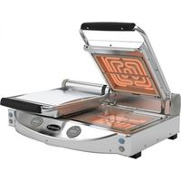 Grill panini double lisse - Vitrocéranique - SpidoCook