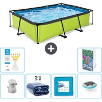 Exit-toys Piscina Exit Rectangular - 300x200x65 cm - 7-piezas S326