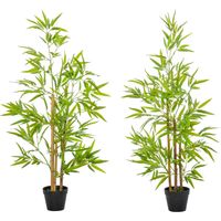 Ficus artificiel avec pot lesté - Vert