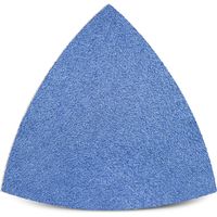 MENZER Blue Klett-Schleifblätter, 82 mm, f. Deltaschleifer, Zirkonkorund (25 Stk.) K40