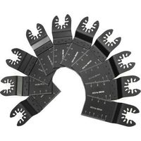 Lame d'accessoires pour outils électriques 10 pièces, ensemble de lames de scie au trésor universelles 10 pièces Ikodm