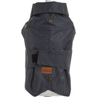 Manteau 15 cm: Manteau pour chien gris MONTRÉAL imperméable avec doublure polaire amovible
