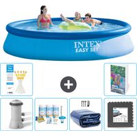 Intex Piscina Easy Set Redonda - 396x84 cm - 7-piezas S233