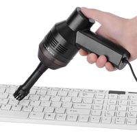 Vtizikl Nettoyeur de Clavier, Mini aspirateur USB pour Clavier d'ordinateur, aspirateur électrique Portable pour Clavier de PC pour Nettoyer la poussière, Les Cheveux, Les miettes