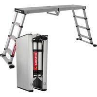 Doppelzugangsplattform von 4 Stufen - maximale Arbeitshöhe 2.88m. - TEL-61209