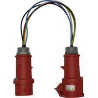 Metrel A 1389 Adaptateur de mesure femelle CEE 16 A 5 pôles - mâle CEE 16 A 5 pôles S289022