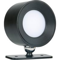 Aplique pared LED Kiraz 3000-4000-6500K recargable USB Negro