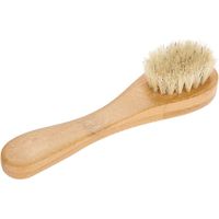 Brosse de nettoyage du visage en soies naturelles, exfoliant doux pour peau, accessoire de soin