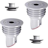 2 Joints de Machine à Laver, Bouchon Anti-Odeur pour Tuyau d'Évacuation, Bague d'Étanchéité pour Cuisine (35-40 mm)