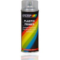 Apprêt d'accroche plastique aérosol 400ml – Sous-couche pour plastiques durs – Adapté pour polyuréthane, PVC, ABS, PS, PA, EPDM, PRV – Motip