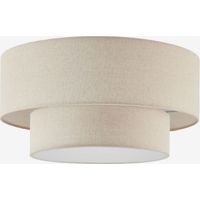 SKLUM Lumira Deckenleuchte Beige Leinen Ø40 cm