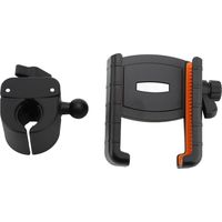 Support de téléphone de cyclisme résistant aux chocs, support de cellule universel pour moto pour smartphones de 4,7 à 7,2 pouces, Orange.