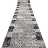 Alfombra de pasillo SILVER Etna marco, arena - gris 120cm grey 120x620 cm