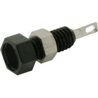 2mm Bananenstecker Schwarz Farbe SCHWARZ