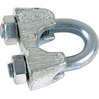 Serre-cable à étrier etrier acier zingué 6,5 10