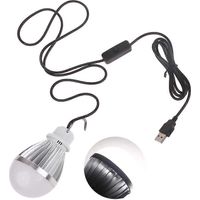 Ampoule USB à économie d'énergie pour stands de marché nocturne et alimentation mobile