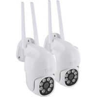 Außenkameras - DIO CONNECTED HOME - Set von 2 - Dualband kabelgebunden drehbar - 4MP