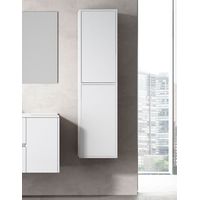 Möbel Bad Säule für ALLSTONE Möbel 10 verfügbare Farben und zwei Größen Glänzend Weiß 35x140x25