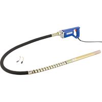 Arebos – Vibrateur à béton 800 W – Moteur en cuivre 5600 tr/min – Tuyau flexible 2 m – Pour béton armé et frais