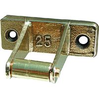 CAVALLOTTO IN OTTONE PER ASTE DI CREMONESI mm 25 ottone bronzato