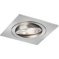 Faretto lampada MURO SQ da incasso nichel opaco 230V GU10 50W